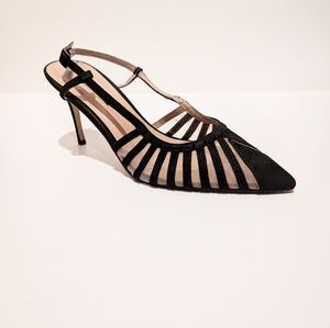 Dorothy Perkins Darby Mesh Insert Court Shoe